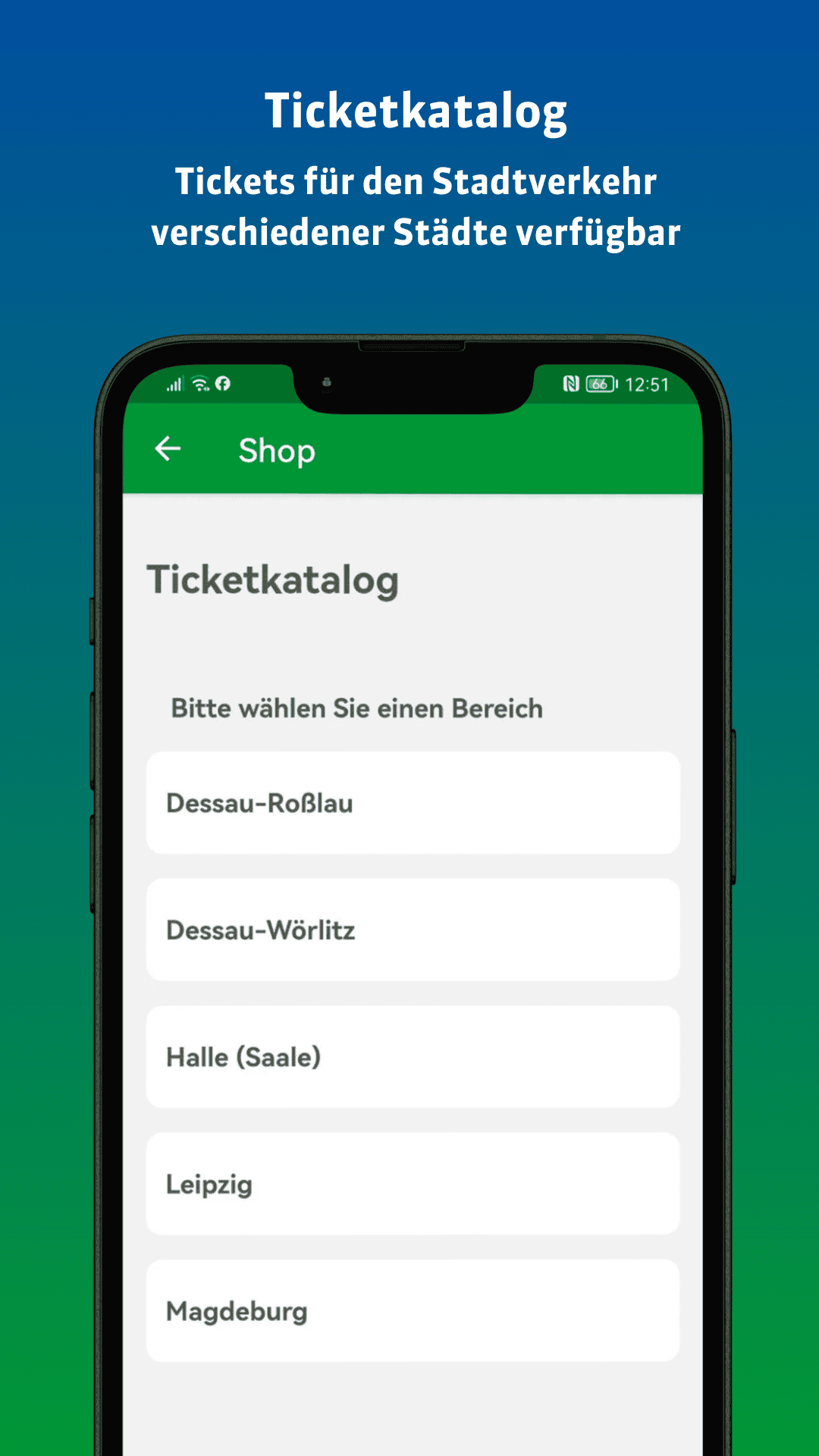 Ticketkatalog DVGgo Appp
